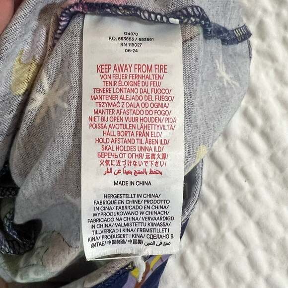 Mini Boden Girls Flying Owl Night Sky Jersey Pocket Dress Size 7-8 YRs Skater Dr - Picture 3 of 6